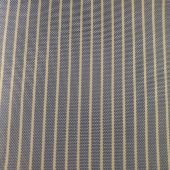 Anne Klein Blouse, Medium, Blue Pinstripe - Picture 4 of 4